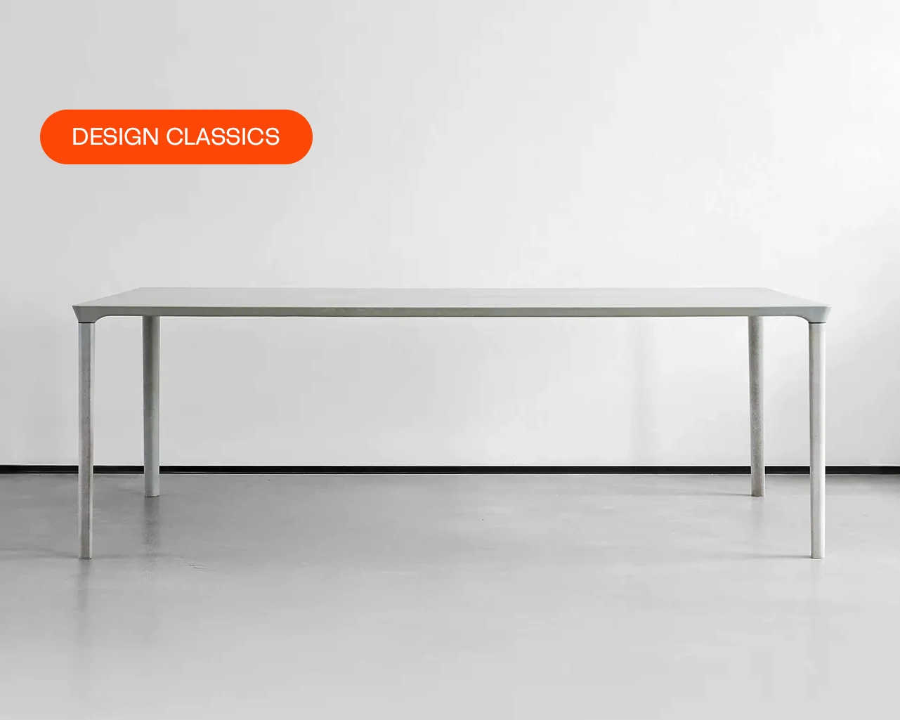 Concrete table Designer table