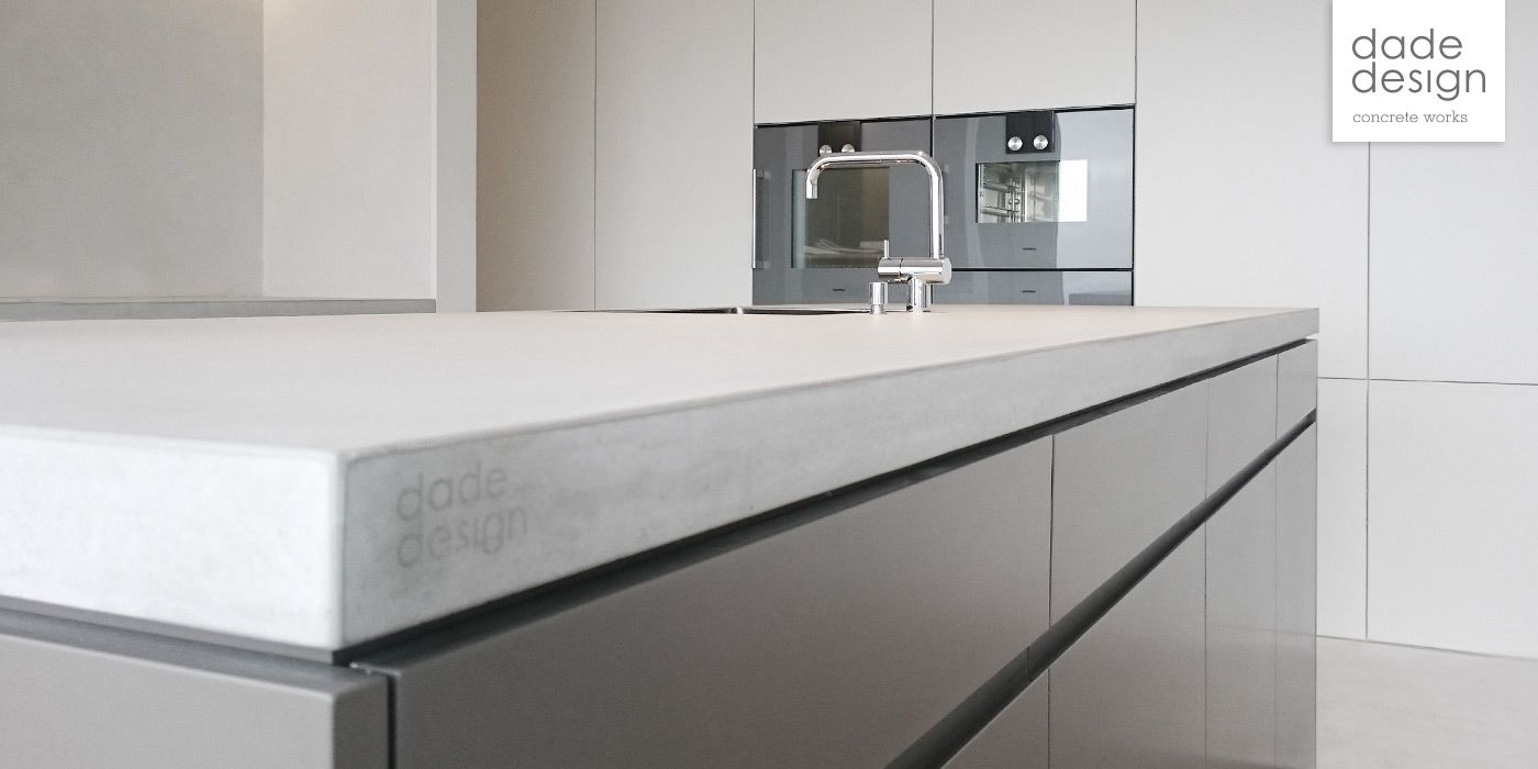 Schönheit Echtheit Beton Arbeitsplatte Betonküche – dade design